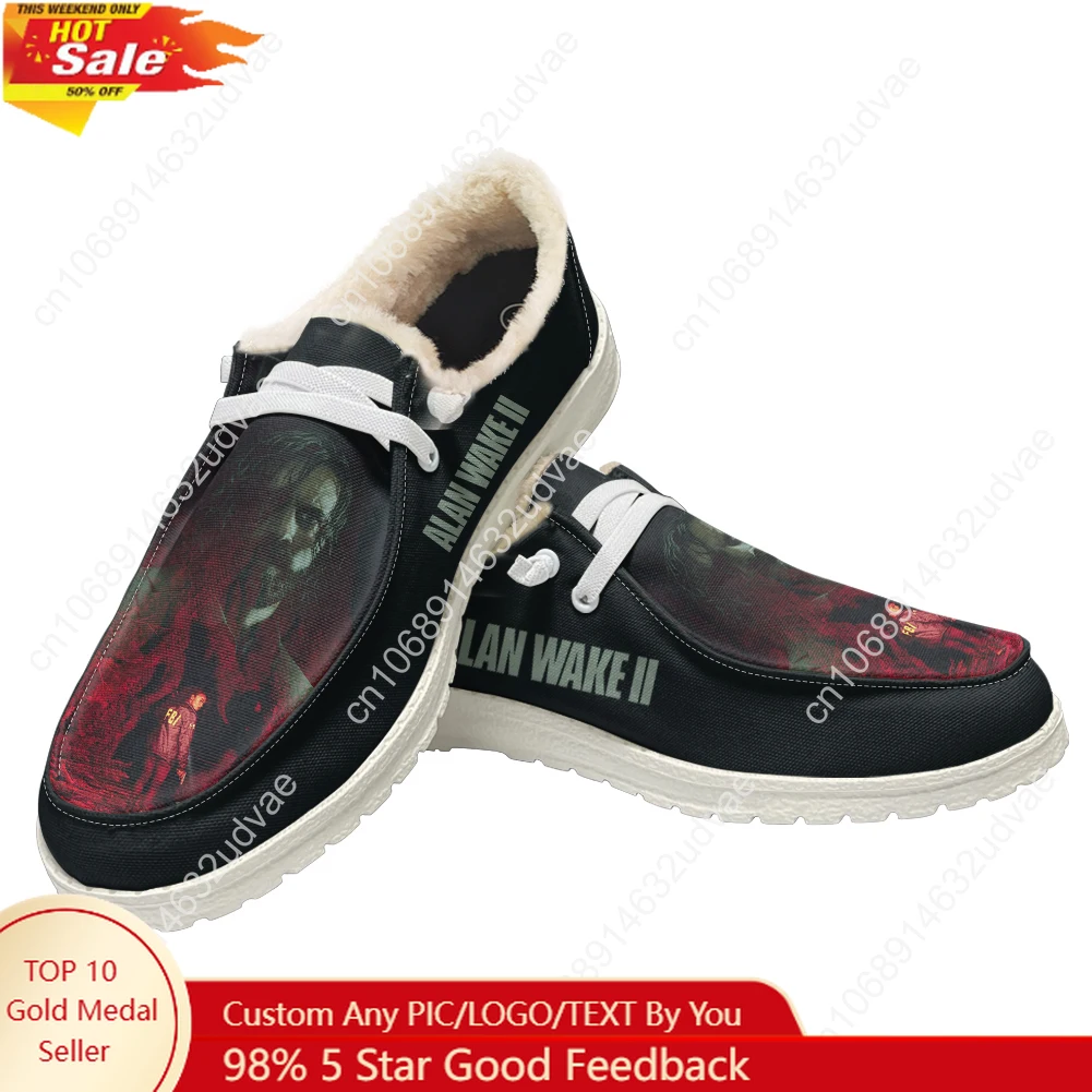 Men Shoes Oxford - Alan Wake 2 Plush Casual Shoes