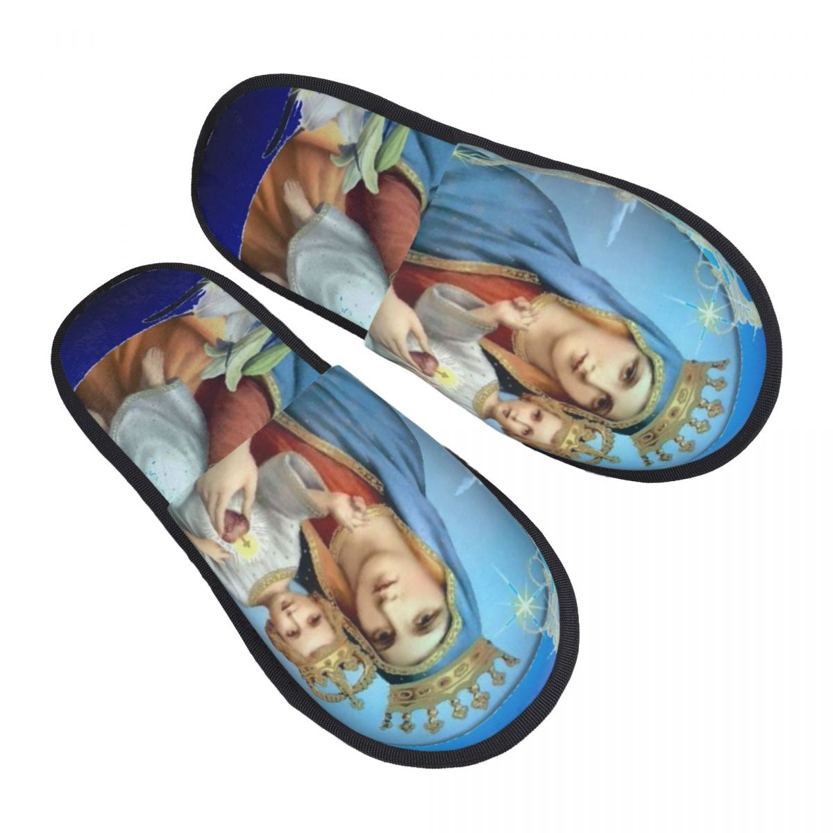 Men Shoes Winter - Virgin Mary Comfy Scuff With Memory
