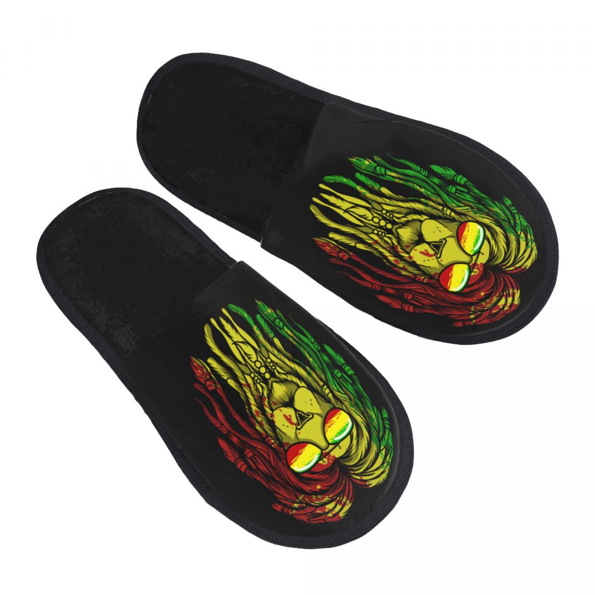 Men Shoes Winter - Custom Reggae Music Lion Jamaican Flag