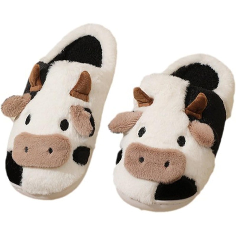 Men Shoes Men - Slippers For Women,Cow Slippers,Womens Fuzzy Slippers,Cute