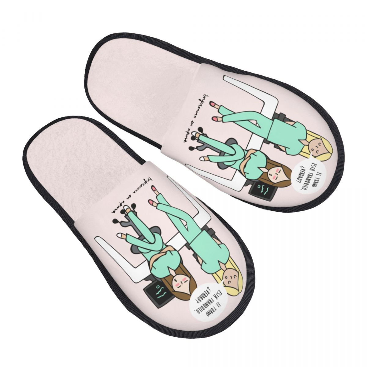 Men Shoes Winter - Aesthetic Doctor Nurse Enfermera Soft Scuff