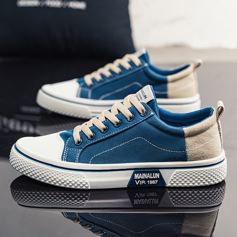 Men'S Shoes With Velcro - [sneakers] New Spring Skate Shoes in