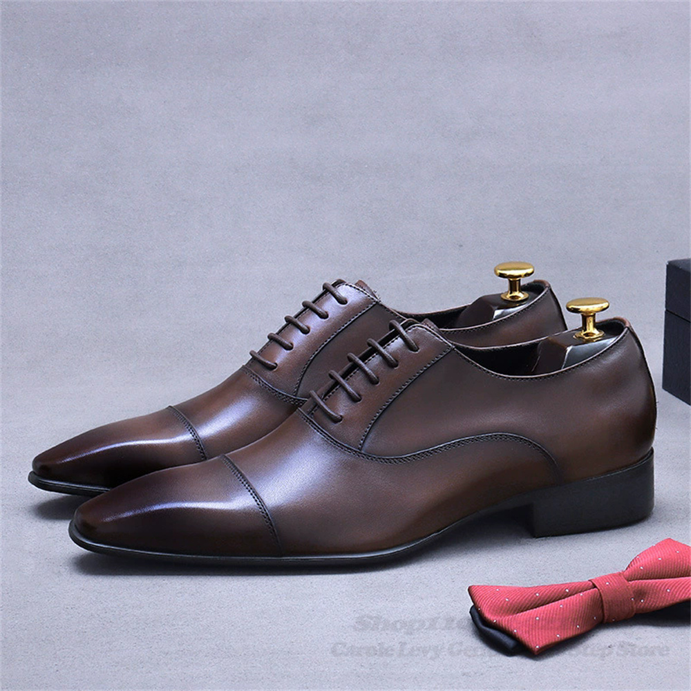 Men Oxford Leather Shoes New B - Men Shoes Oxford のレビューと価格