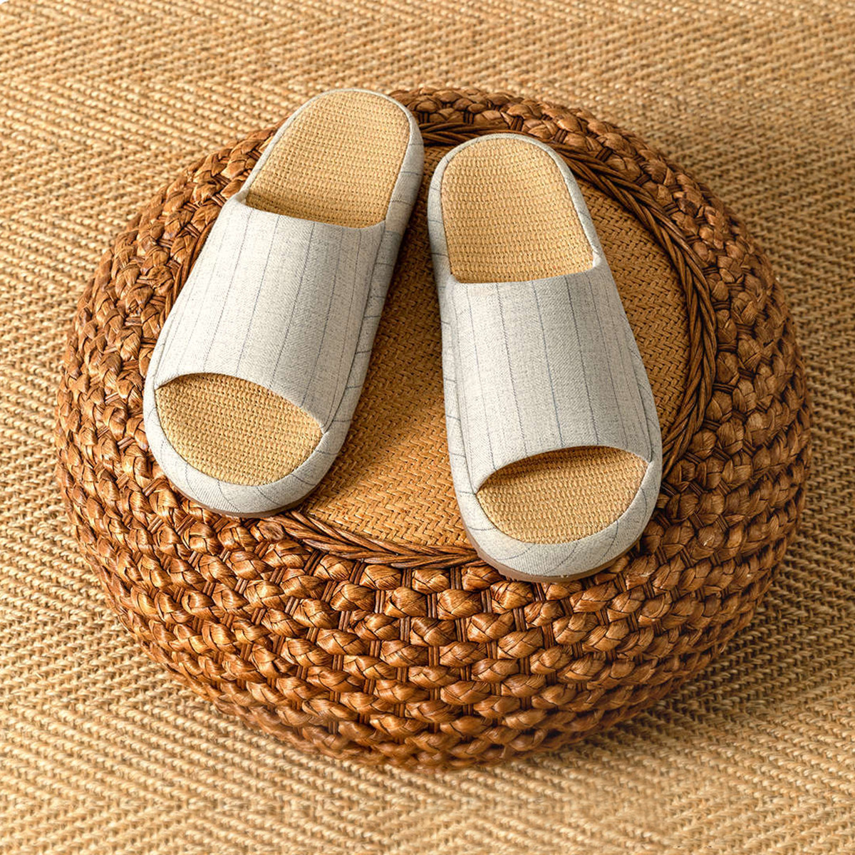 Summer Women Home Slippers Lin - Men Shoes Men のレビューと価格