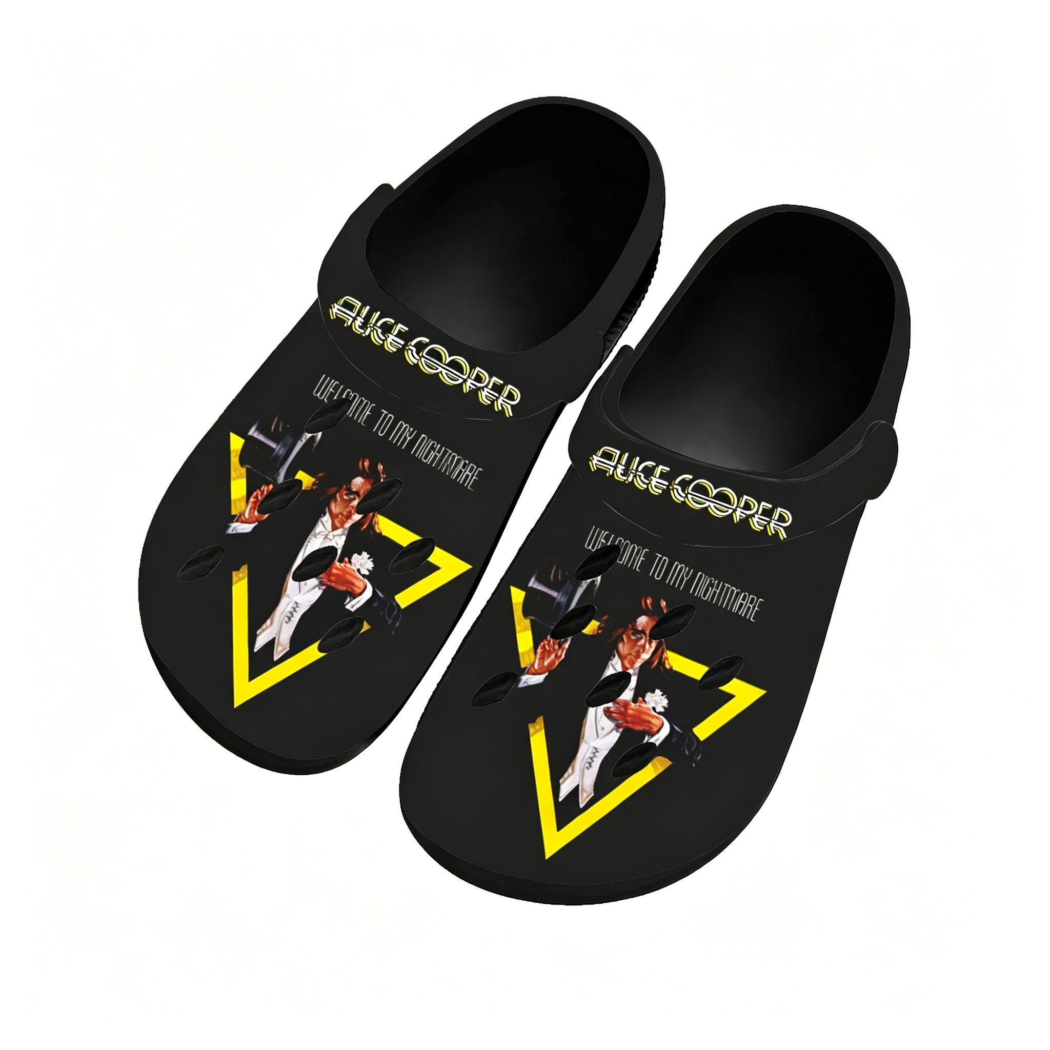 Hot Alice Cooper Horror Water  - Men Shoes Black のレビューと価格