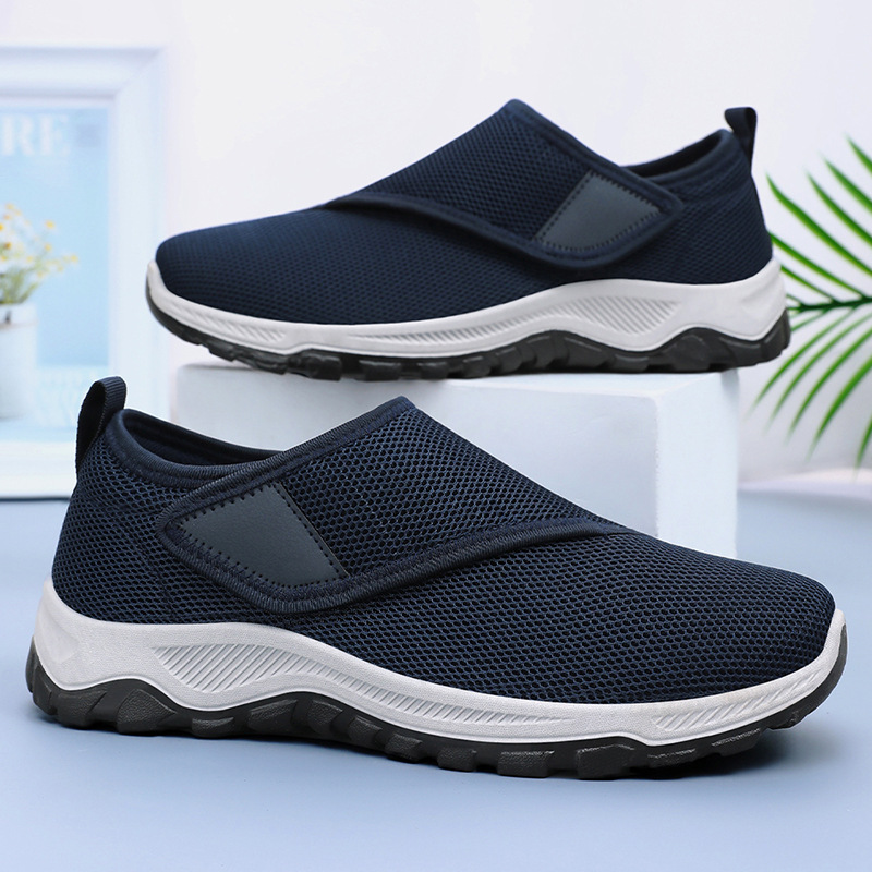 2026 New Summer Men's Mesh Sho - Men'S Shoes With Velcro のレビューと価格