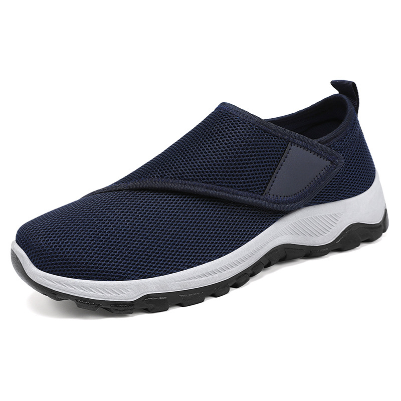 2026 New Summer Men's Mesh Sho - Men'S Shoes With Velcro のレビューと価格