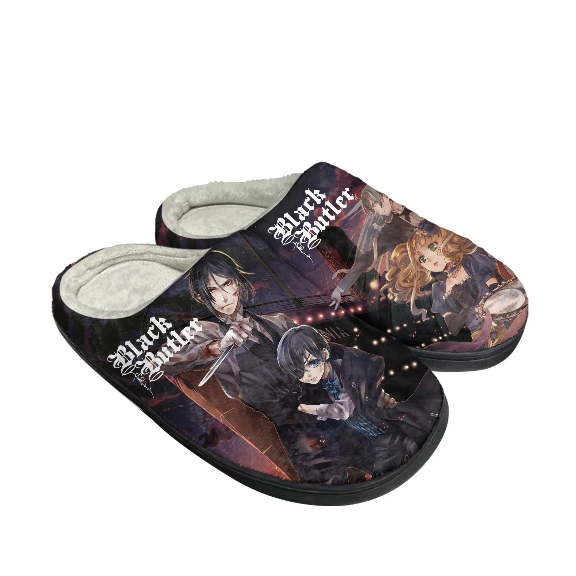 Black Butler Home Cotton Slipp - Men Shoes Black のレビューと価格