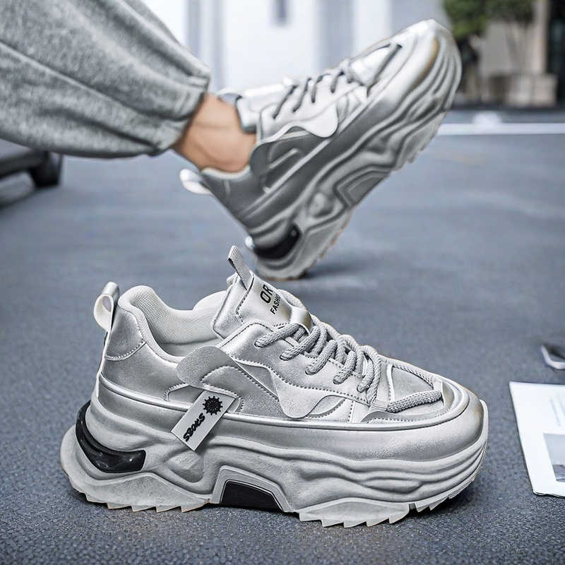 Black Platforme Tennis Man Spo - Men Shoes Black のレビューと価格