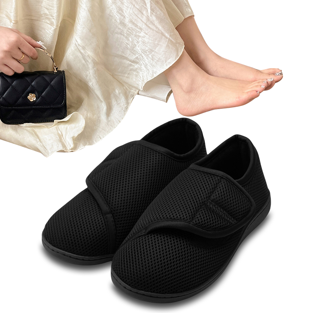 Unisex Diabetic Shoes Wide Wal - Men'S Shoes With Velcro のレビューと価格