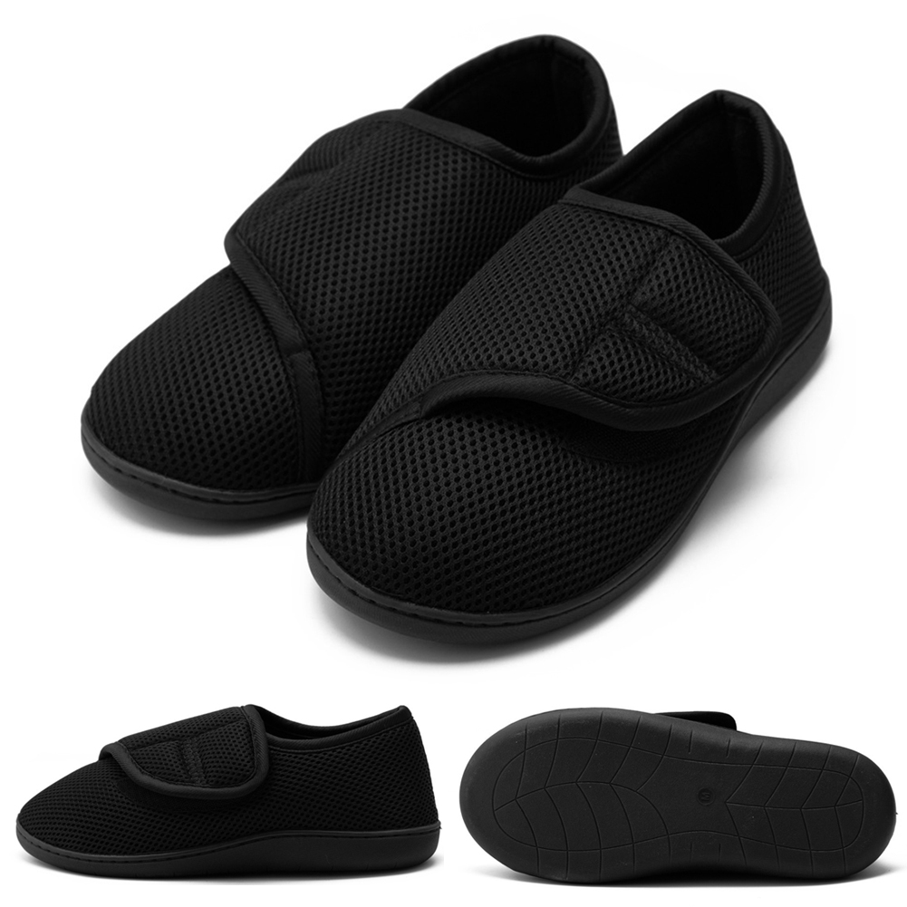 Unisex Diabetic Shoes Wide Wal - Men'S Shoes With Velcro のレビューと価格