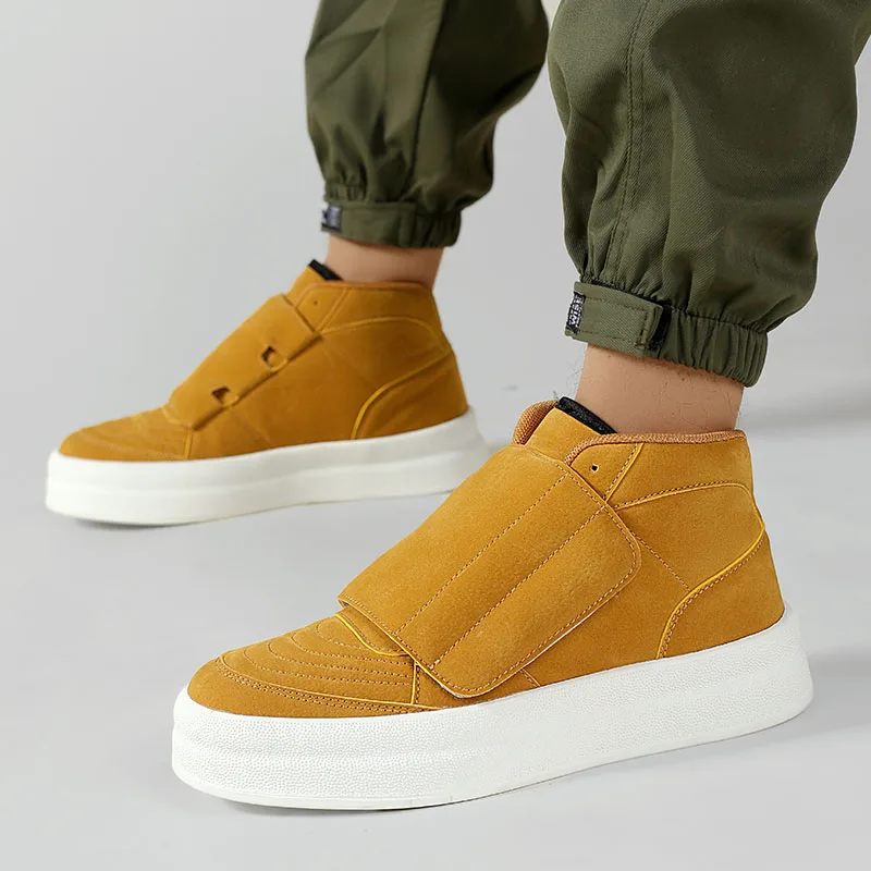 Men Sneakers Casual Sports Sho - Men'S Shoes With Velcro のレビューと価格
