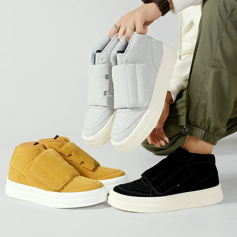 Men Sneakers Casual Sports Sho - Men'S Shoes With Velcro のレビューと価格