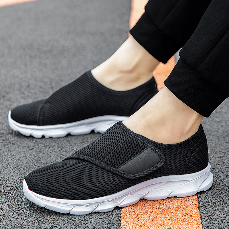 Men Orthopedics Wide Feet Swol - Men'S Shoes With Velcro のレビューと価格