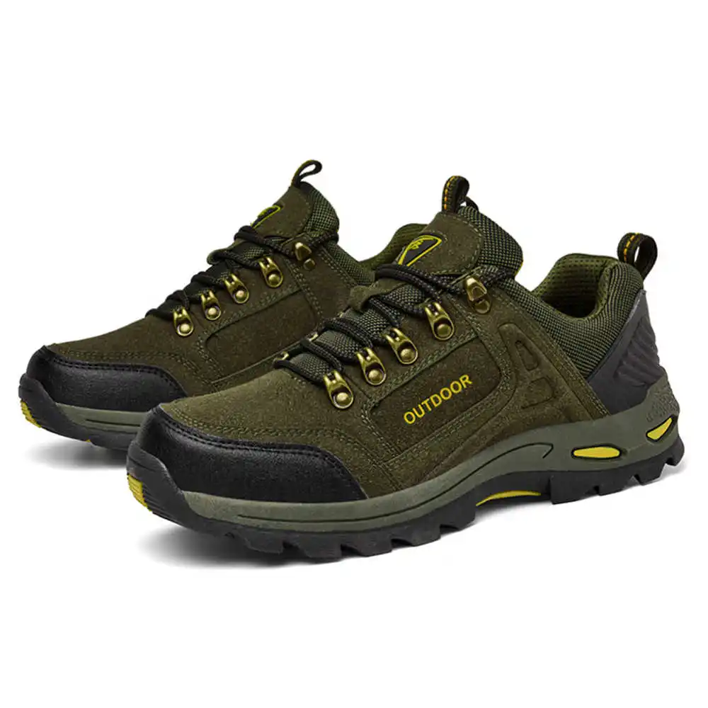 Non-slip Lace Up Hiking Tennis - Men'S Shoes Good For Flat Feet のレビューと価格