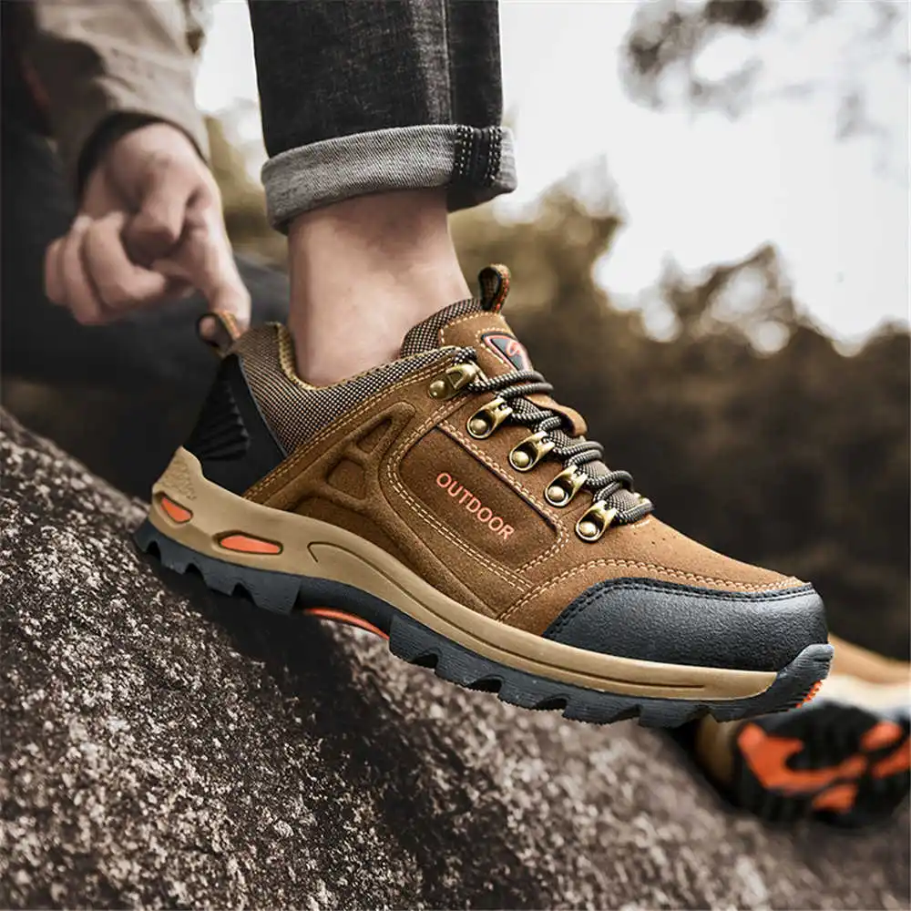 Non-slip Lace Up Hiking Tennis - Men'S Shoes Good For Flat Feet のレビューと価格