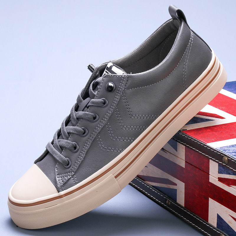 Men's Casual Leather Shoes 202 - Men'S Shoes With Velcro のレビューと価格
