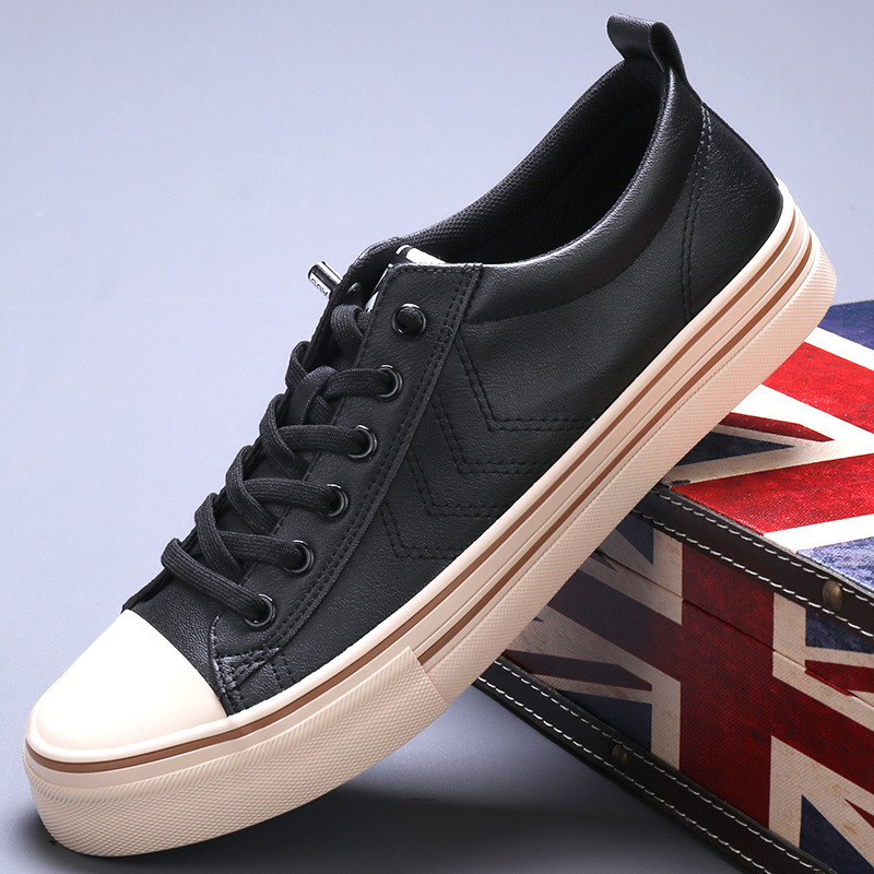 Men's Casual Leather Shoes 202 - Men'S Shoes With Velcro のレビューと価格