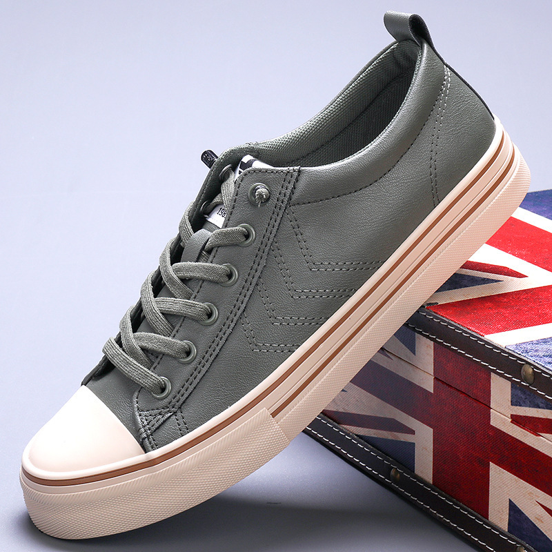 Men's Casual Leather Shoes 202 - Men'S Shoes With Velcro のレビューと価格