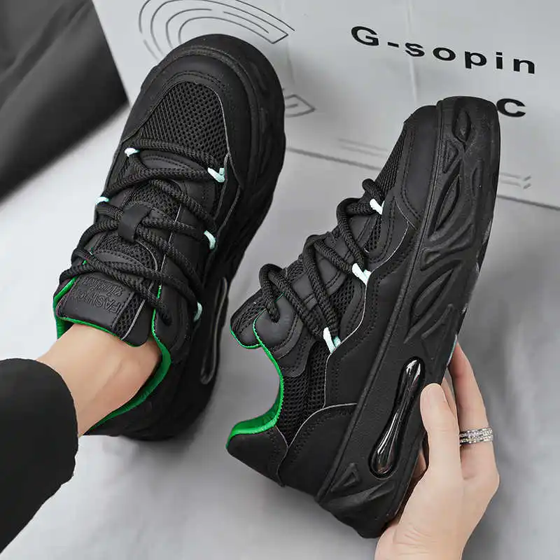 Black Does Not Slip Man's Snea - Men Shoes Black のレビューと価格