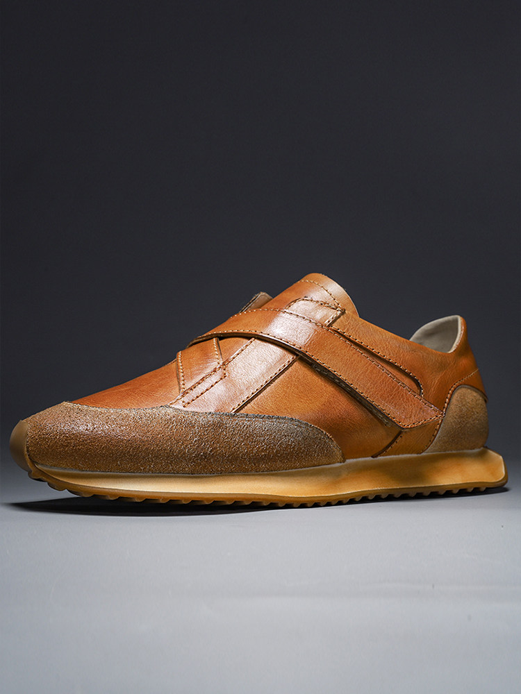 Retro Men's Shoes New Velcro T - Men'S Shoes With Velcro のレビューと価格