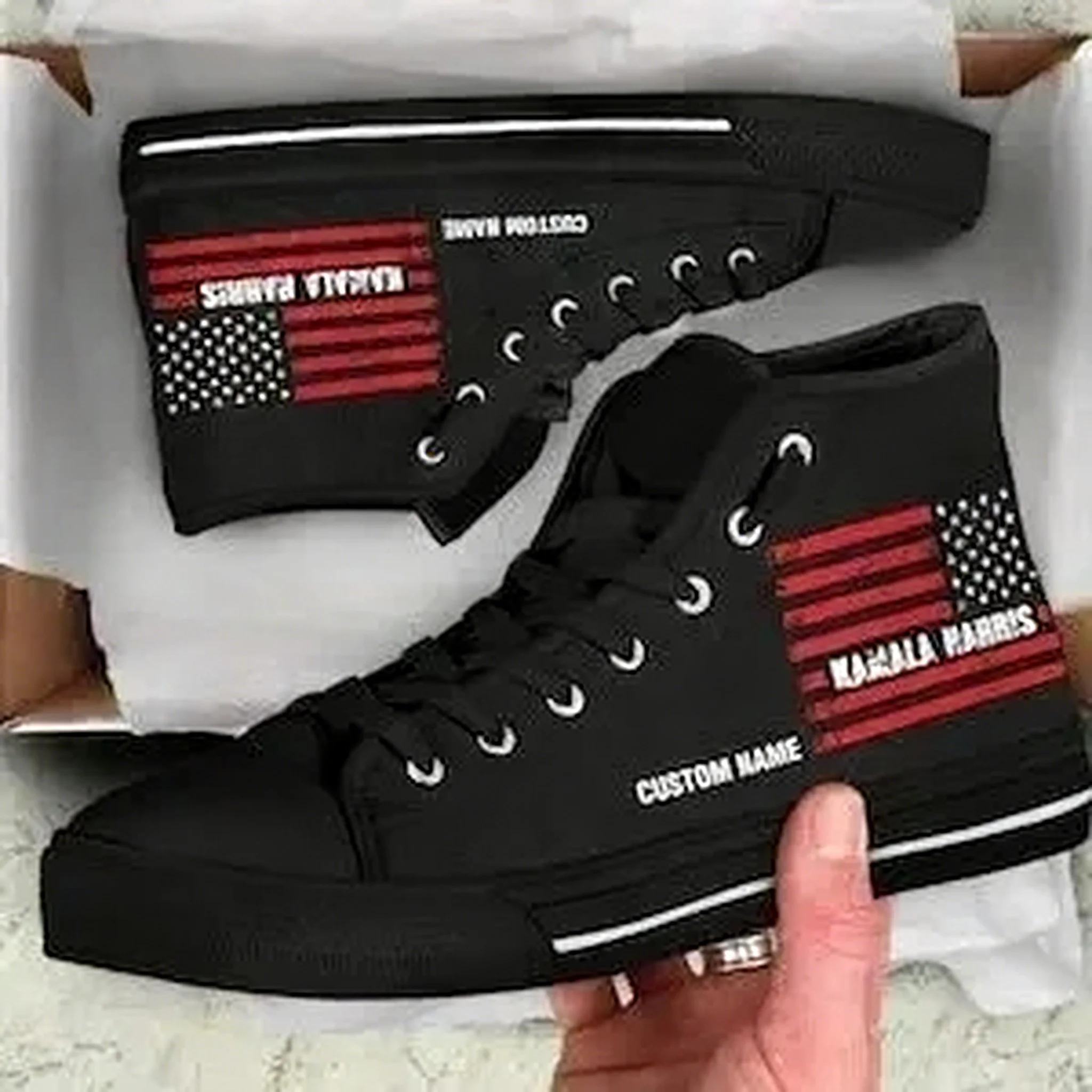 Elections Custom Name High Top - Men Shoes Name のレビューと価格