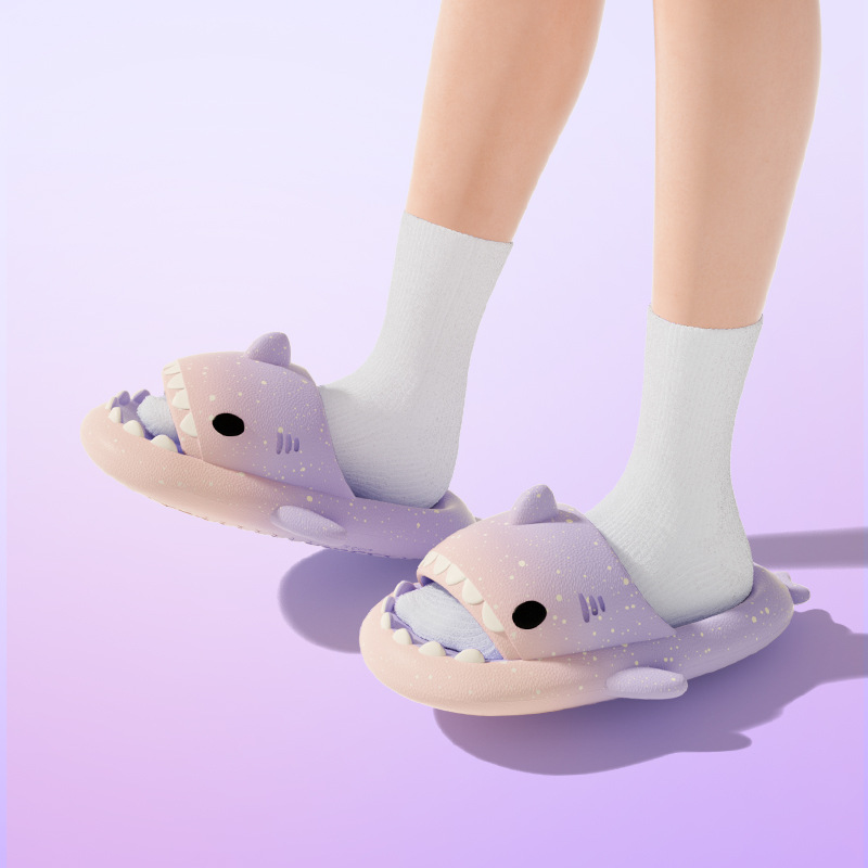Cute Cartoon Shark Slippers Fo - Men Shoes Men のレビューと価格