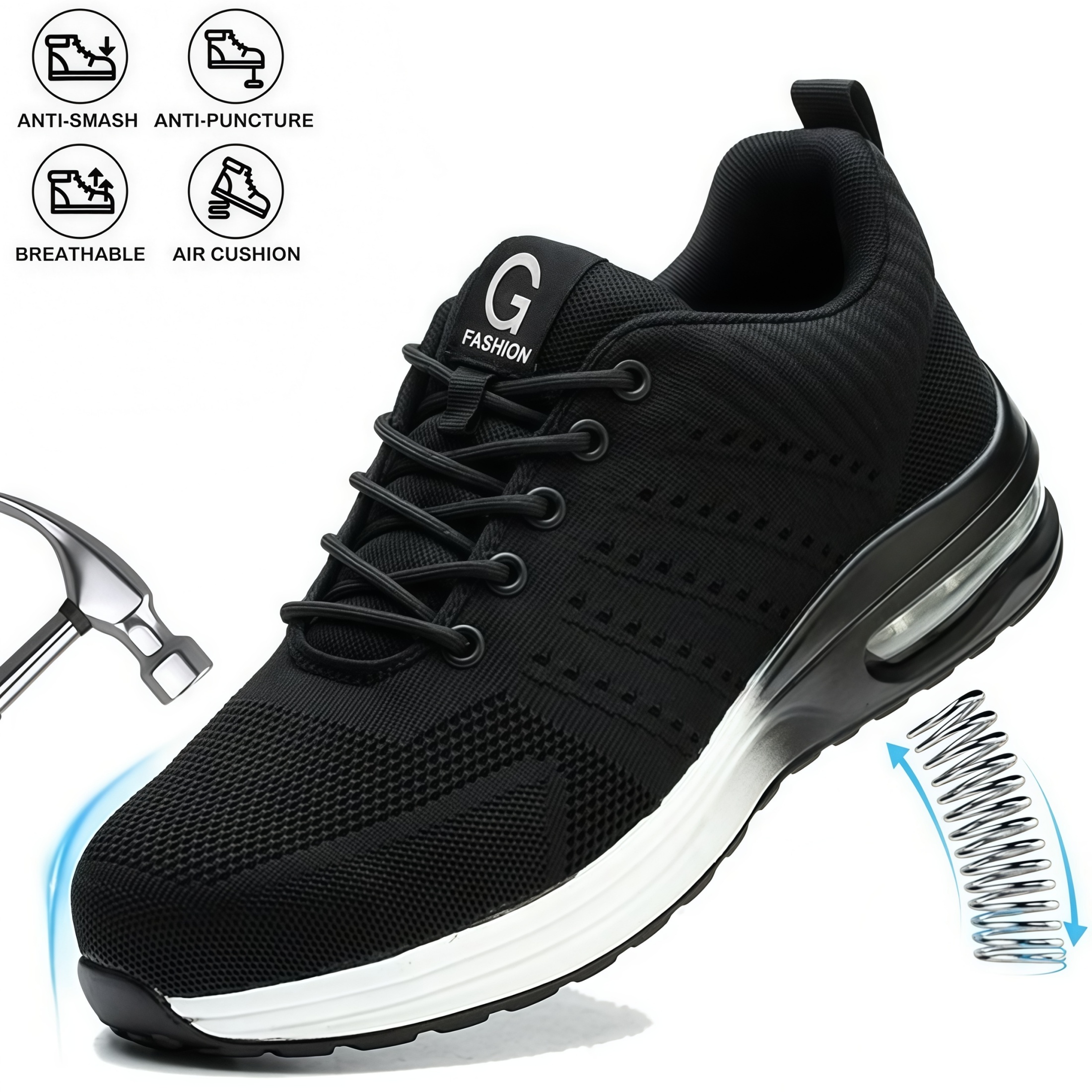 Indestructible Safety Shoes Fo - Men Shoes Office のレビューと価格