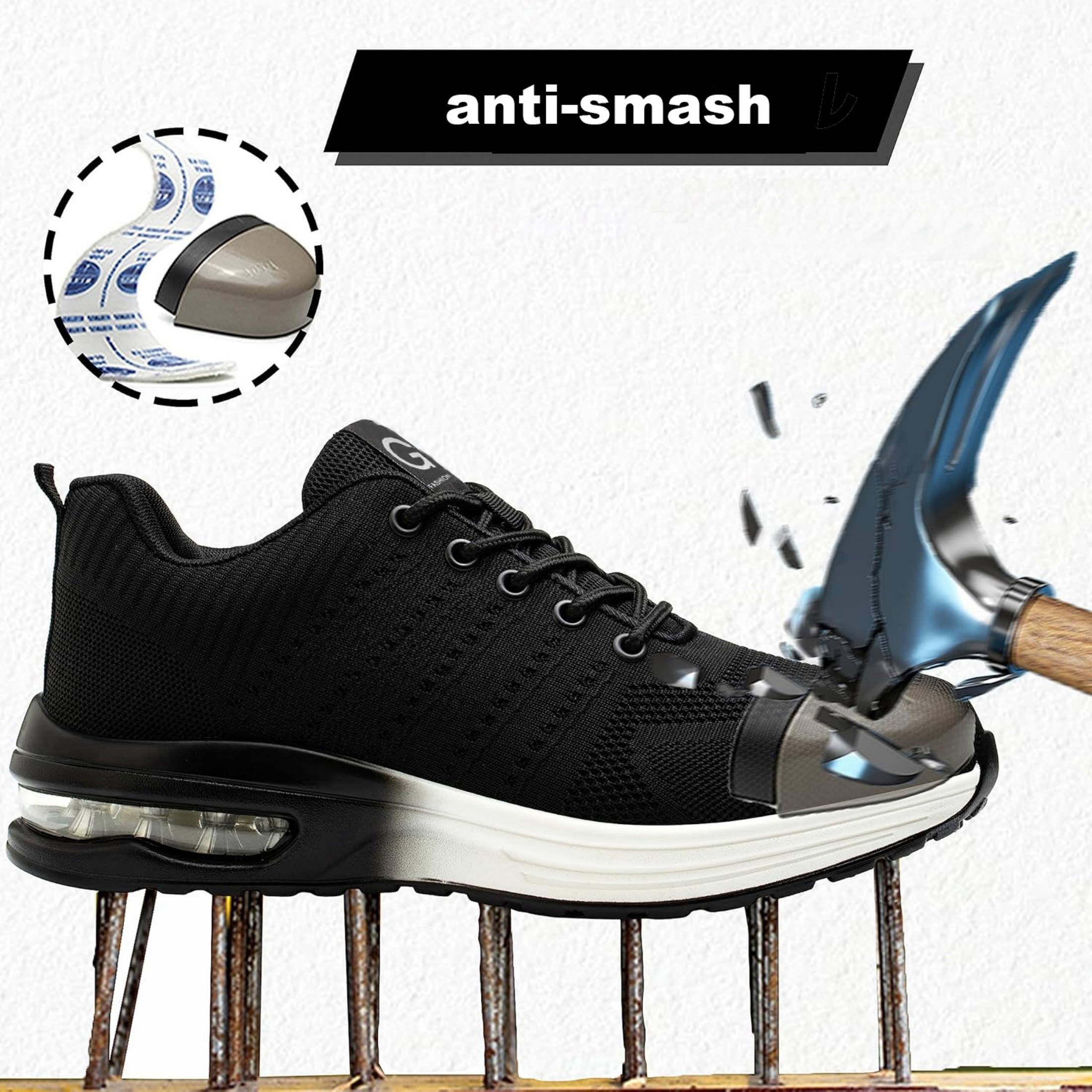 Indestructible Safety Shoes Fo - Men Shoes Office のレビューと価格