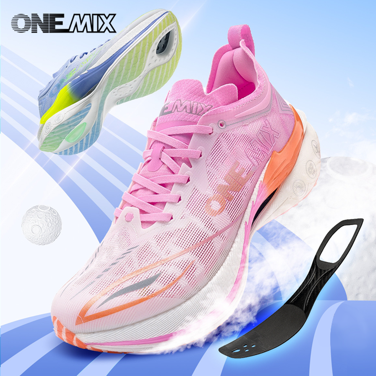 ONEMIX 2025 Orca Man Cushionin - Men'S Shoes Half Cut のレビューと価格