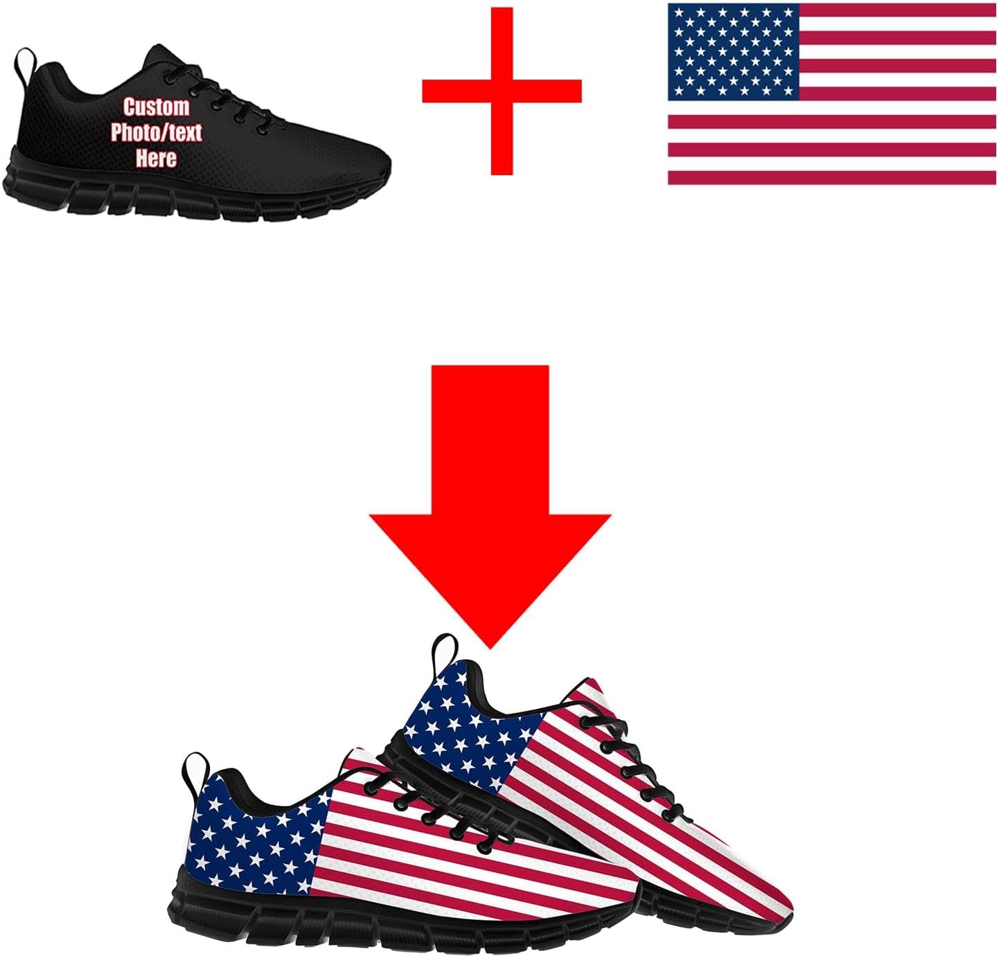 Custom Sneakers Mens Womans Sp - Men Shoes Name のレビューと価格