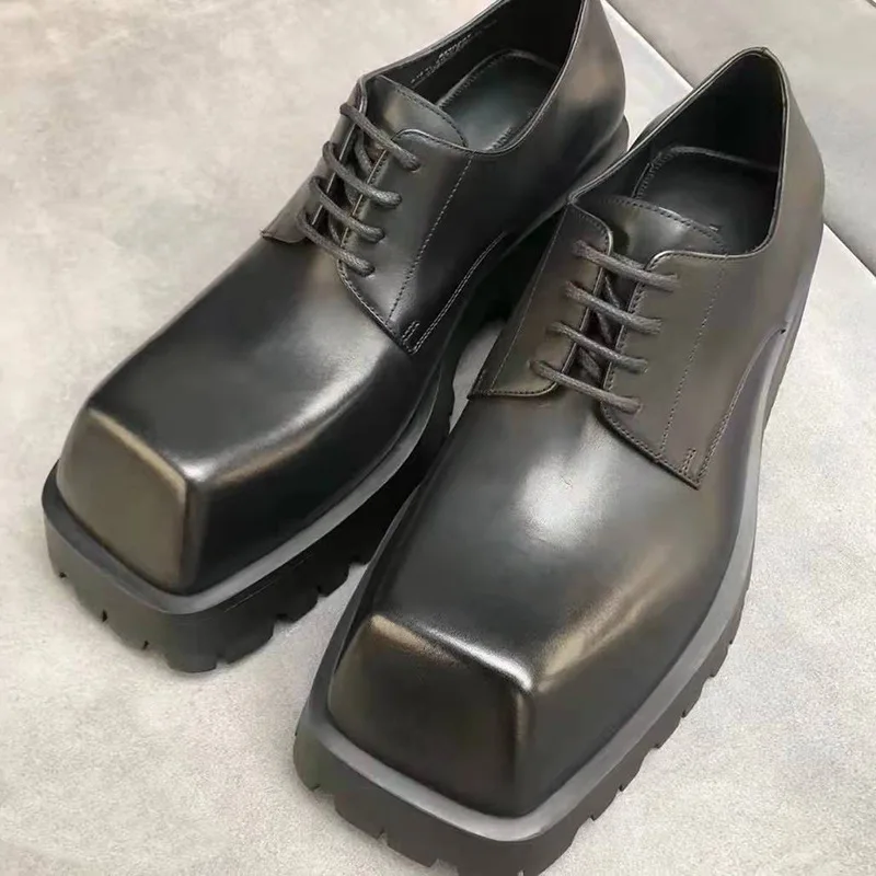 Men's Loafers Leather Motorcyc - Men Shoes Oxford のレビューと価格