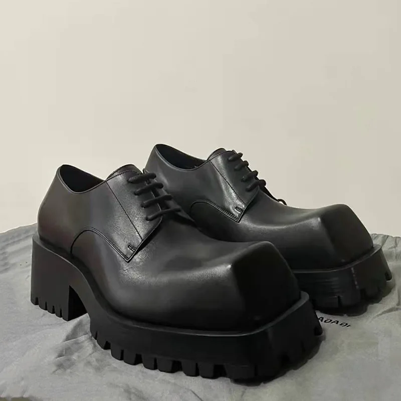 Men's Loafers Leather Motorcyc - Men Shoes Oxford のレビューと価格