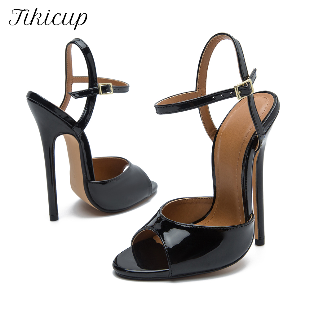 Tikicup Plus Size Summer Sexy  - Men Shoes Black のレビューと価格
