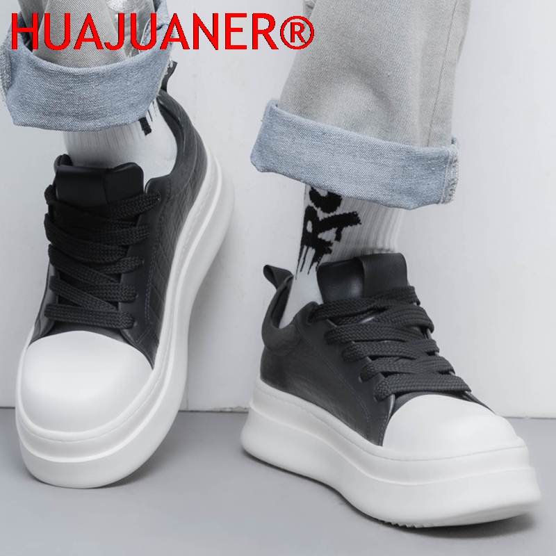 Men's Leather Elevator Shoes 7 - Men'S Shoes To Increase Height のレビューと価格