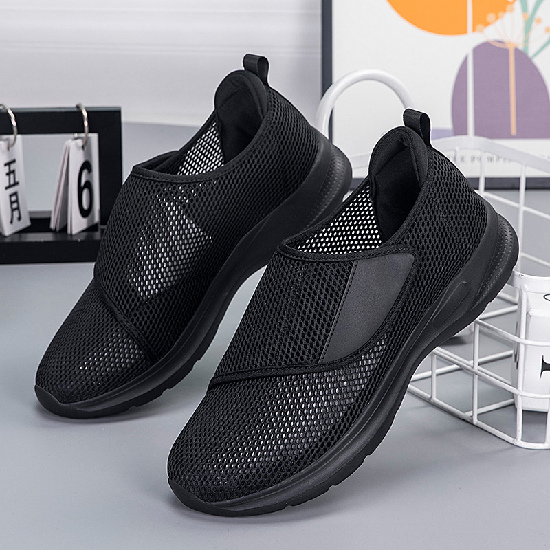 YUYIN Men's Summer Breathable  - Men'S Shoes With Velcro のレビューと価格