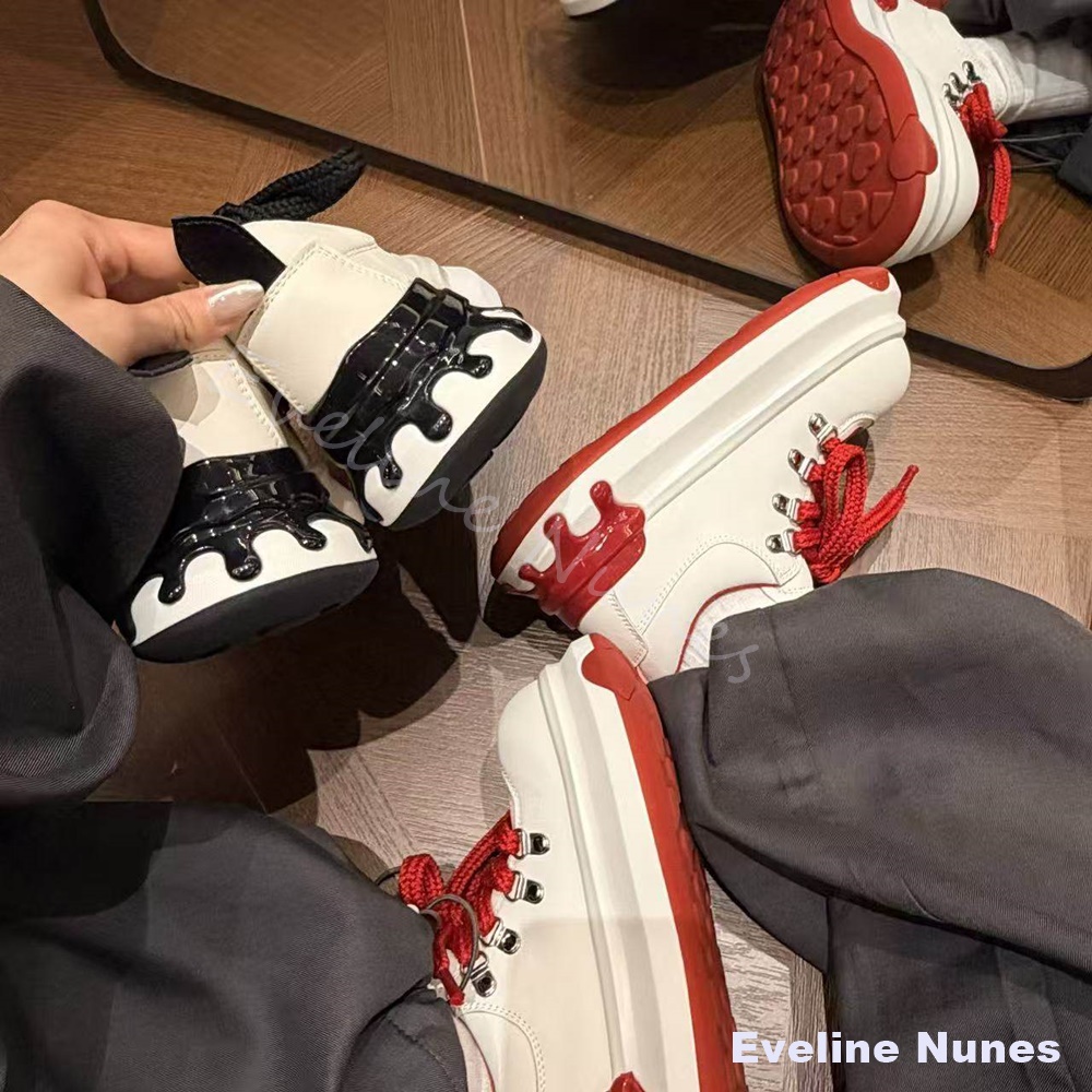 New Spring Platform Mixed Colo - Men'S Shoes To Increase Height のレビューと価格