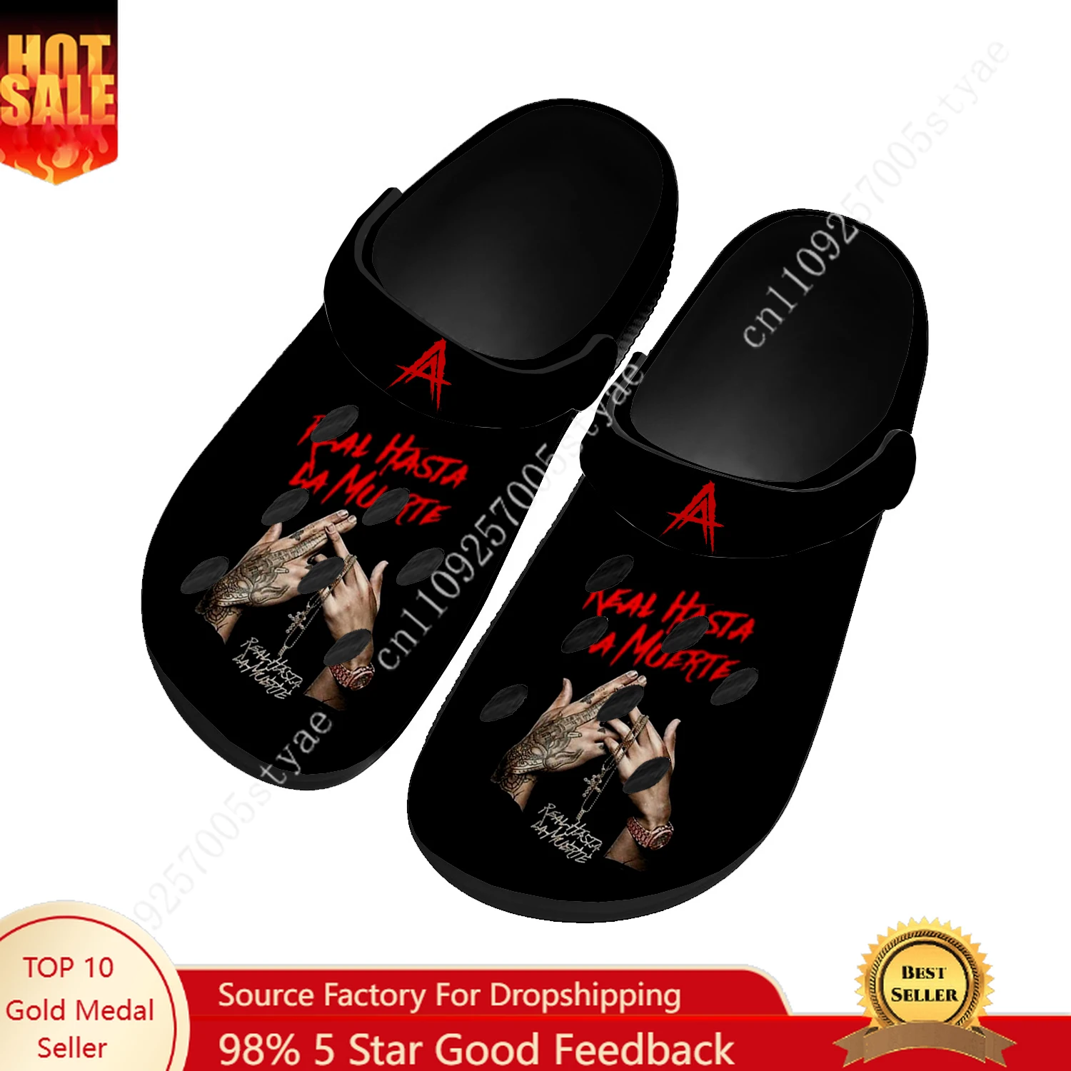 Anuel AA Real Hasta La Muerte  - Men Shoes Black のレビューと価格