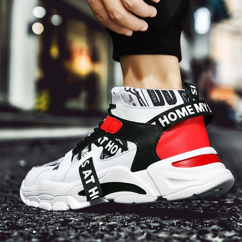 Large Size High Top Chunky Man - Men'S Shoes Half Cut のレビューと価格