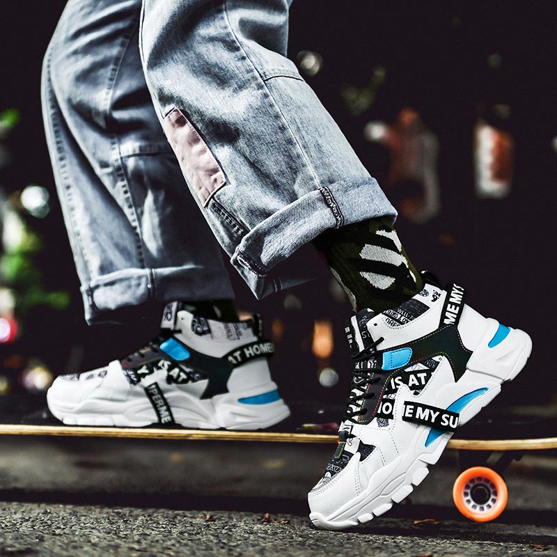 Large Size High Top Chunky Man - Men'S Shoes Half Cut のレビューと価格