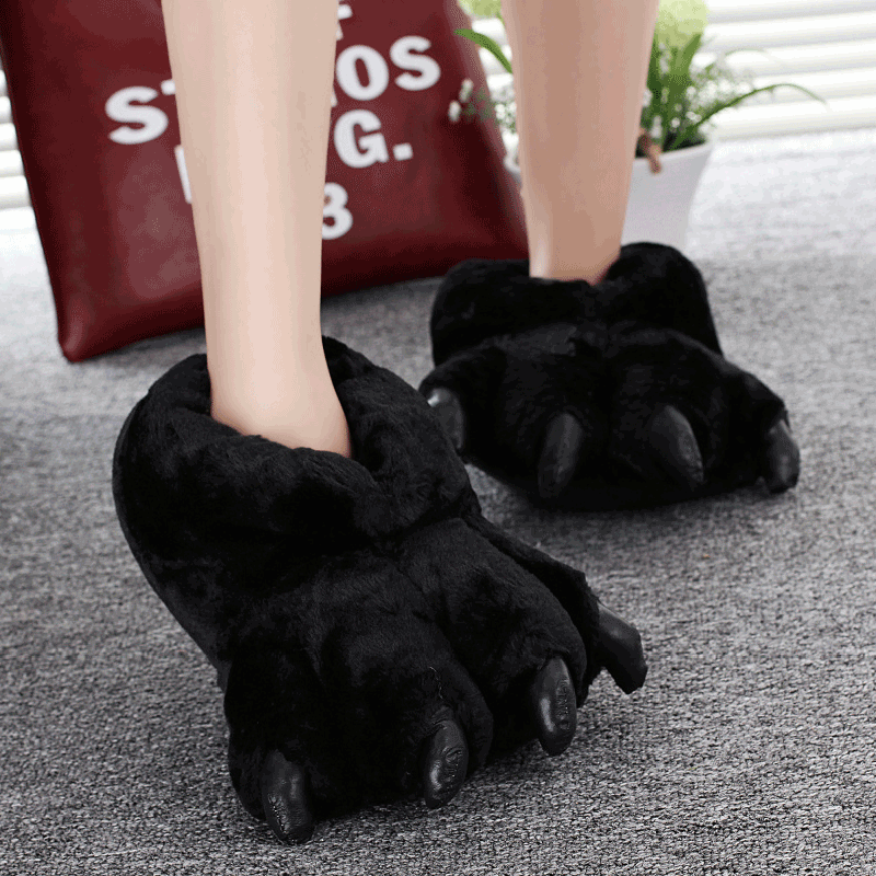 Size 35-43 Black Animal Paw Sh - Men Shoes Black のレビューと価格