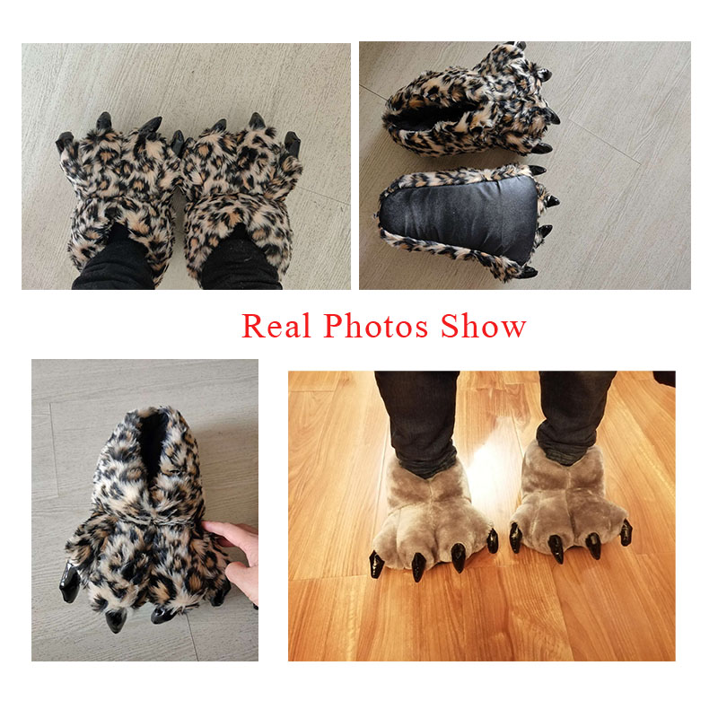 Size 35-43 Black Animal Paw Sh - Men Shoes Black のレビューと価格