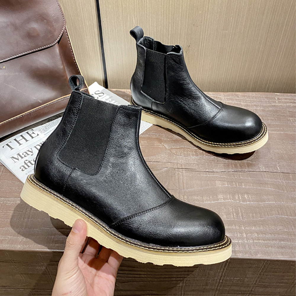 Retro Men's Genuine Leather Ch - Men Shoes Oxford のレビューと価格