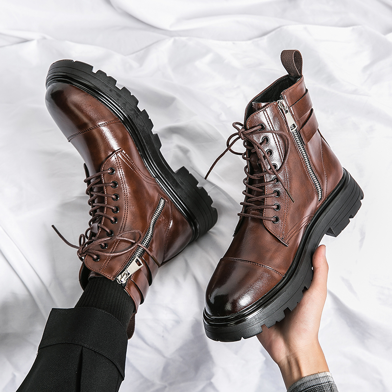 Brand Men's Naked Boots Fashio - Men Shoes Oxford のレビューと価格