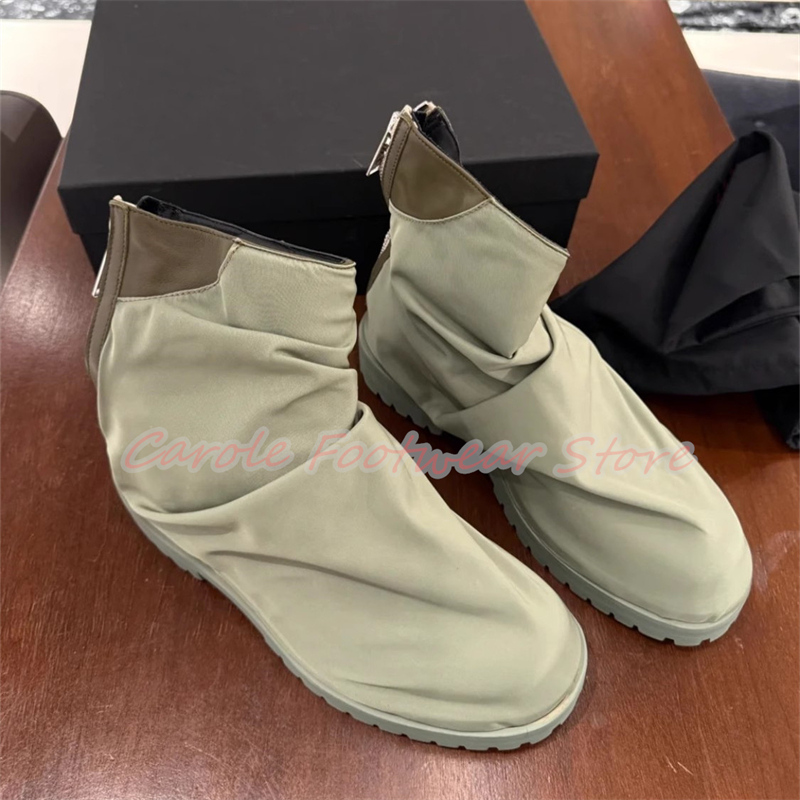Pleated Nylon Cloth High Top M - Men'S Shoes To Increase Height のレビューと価格