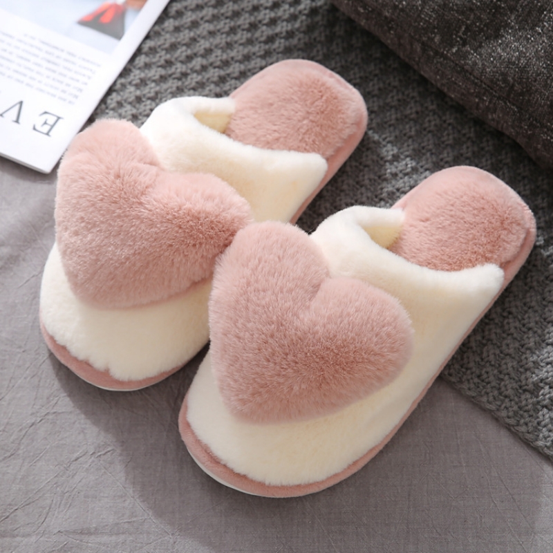 Winter Warm Heart Pattern Cott - Men Shoes Winter のレビューと価格