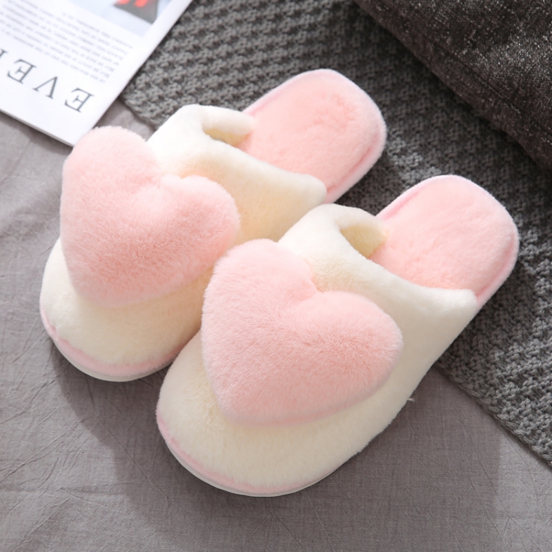 Winter Warm Heart Pattern Cott - Men Shoes Winter のレビューと価格