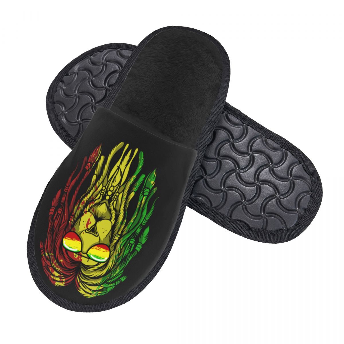 Custom Reggae Music Lion Jamai - Men Shoes Winter のレビューと価格