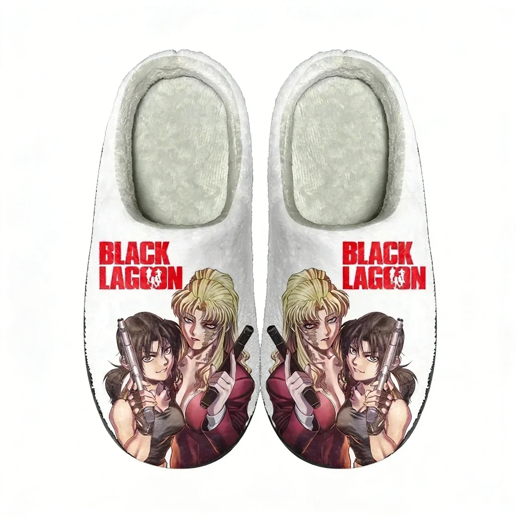 Anime Black Lagoon Home Cotton - Men Shoes Black のレビューと価格