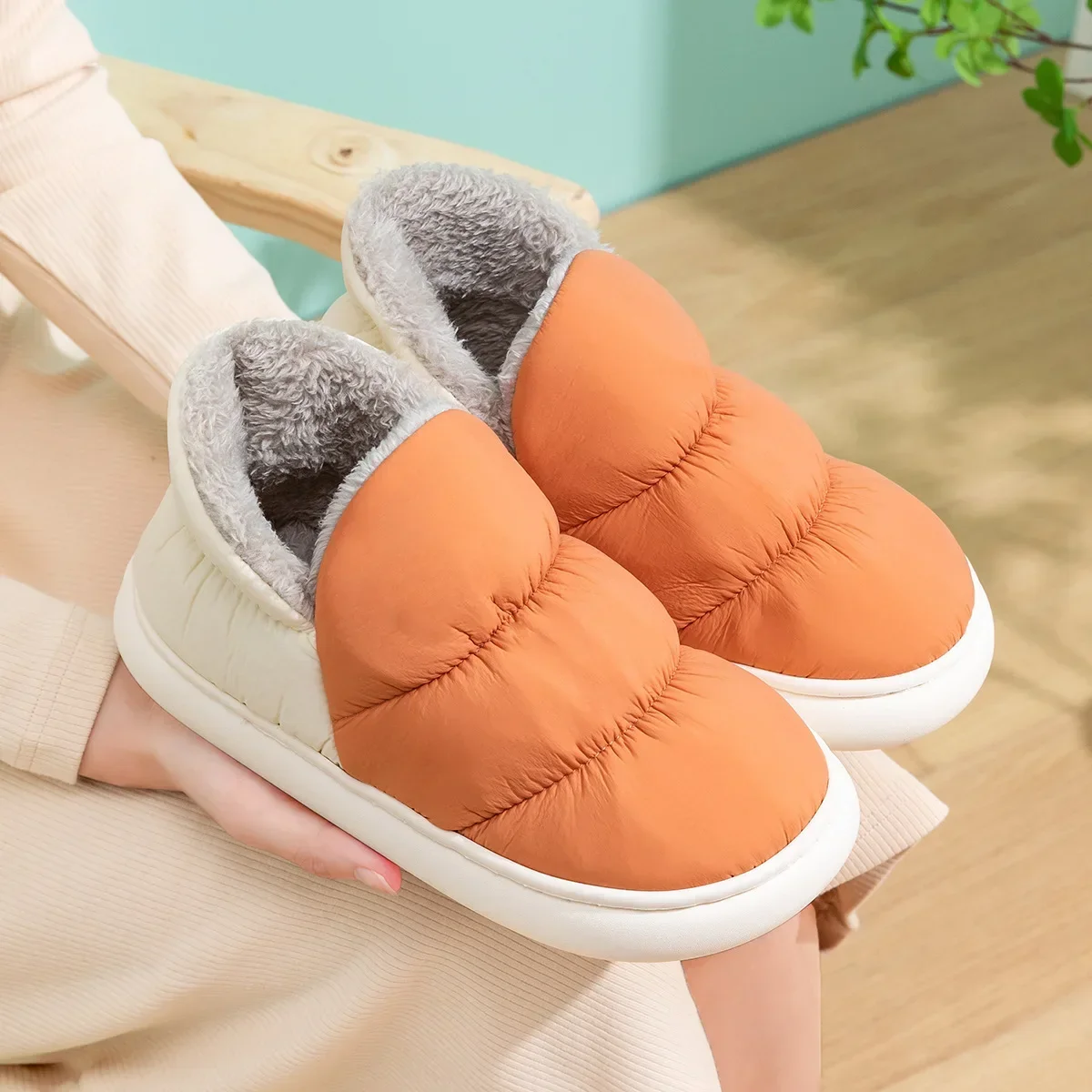 Women Men Slippers Winter Down - Men Shoes Winter のレビューと価格